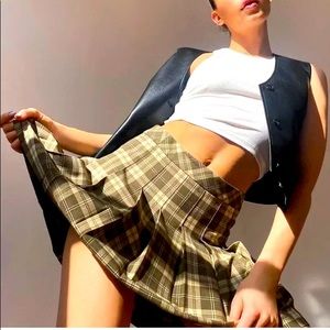 Olive Skirt By Aritzia